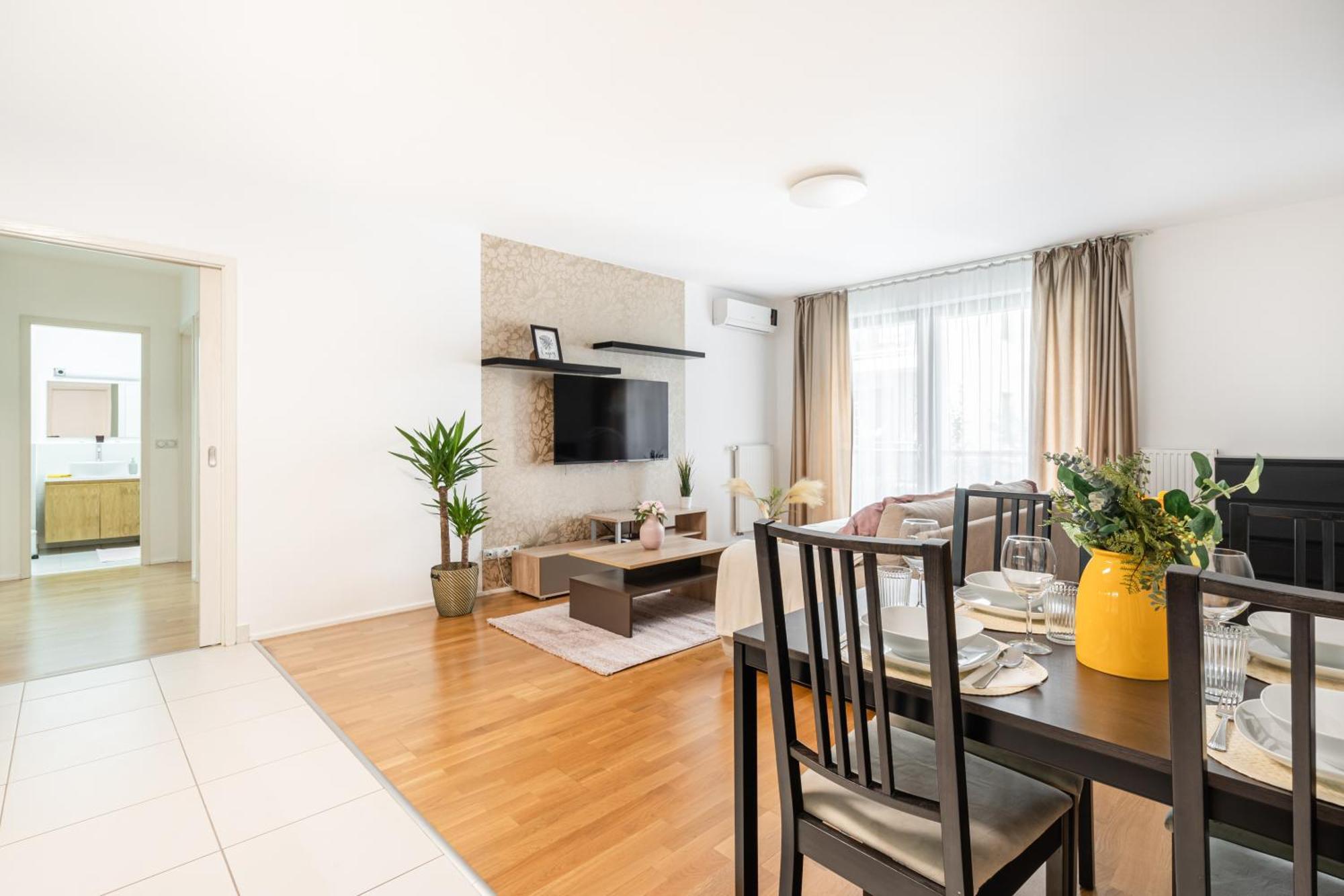 Home Of Serenity - 2 Bdr, Free Parking And Terrace Budapesta Exterior foto
